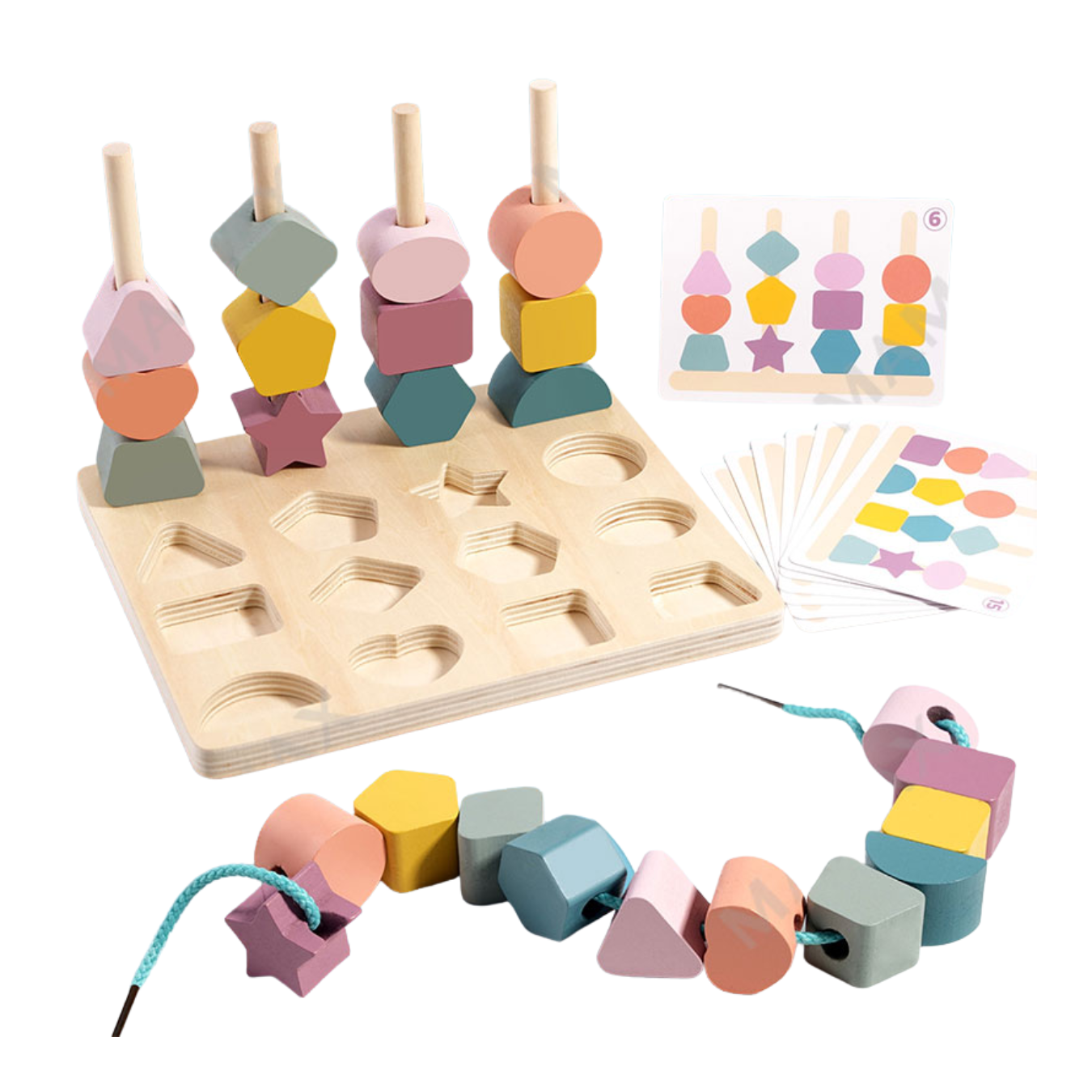Shape Stacking Matching Board