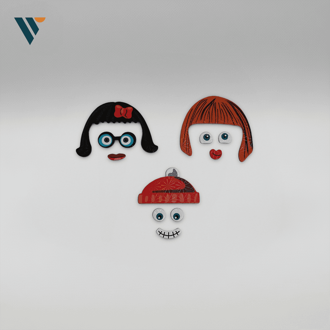 MiDeer Magnet - Funny Face - Thumbnail 3