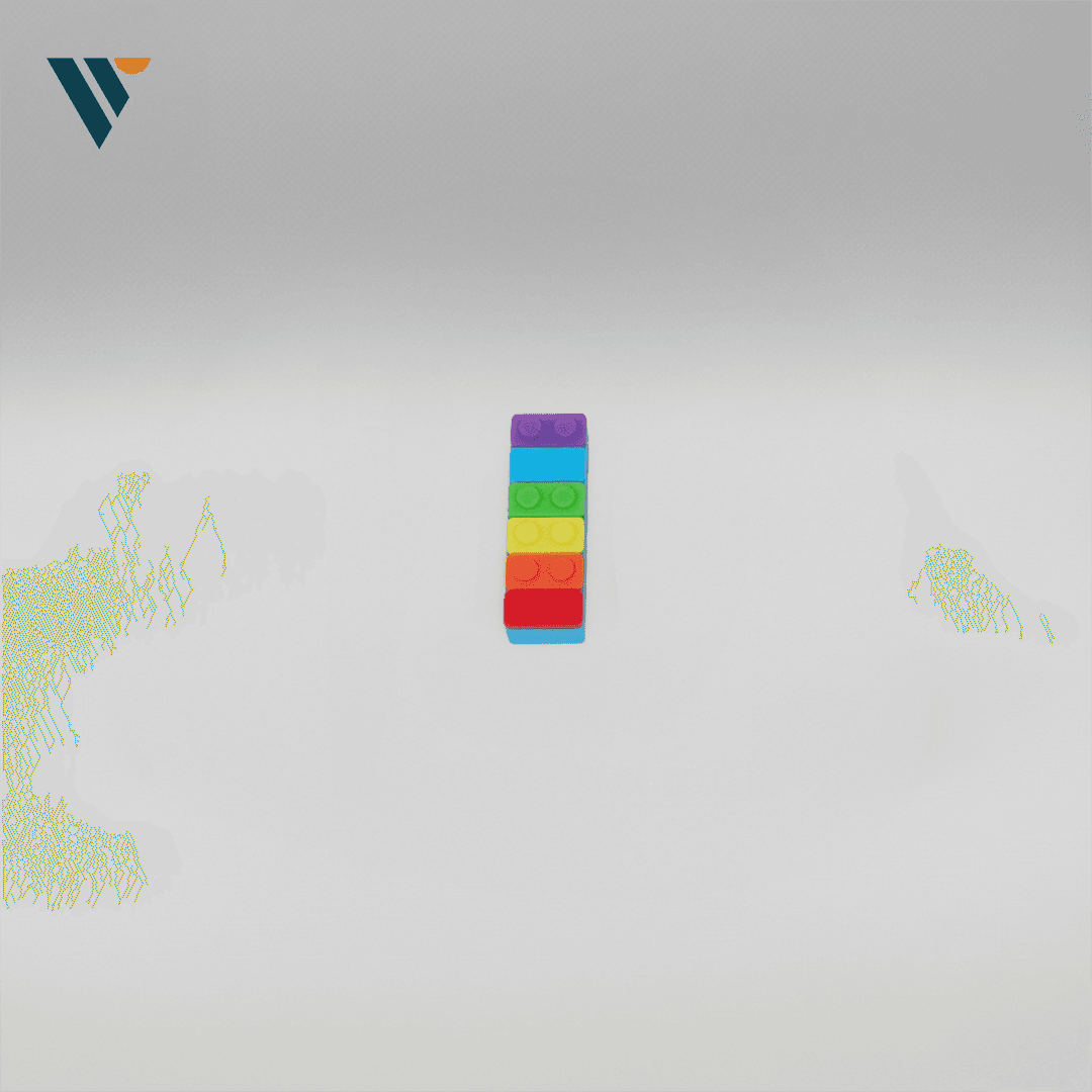 Prism Brick Pencil Chew Toppers - Thumbnail 2