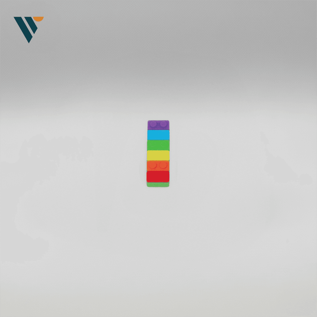 Prism Brick Pencil Chew Toppers - Thumbnail 3