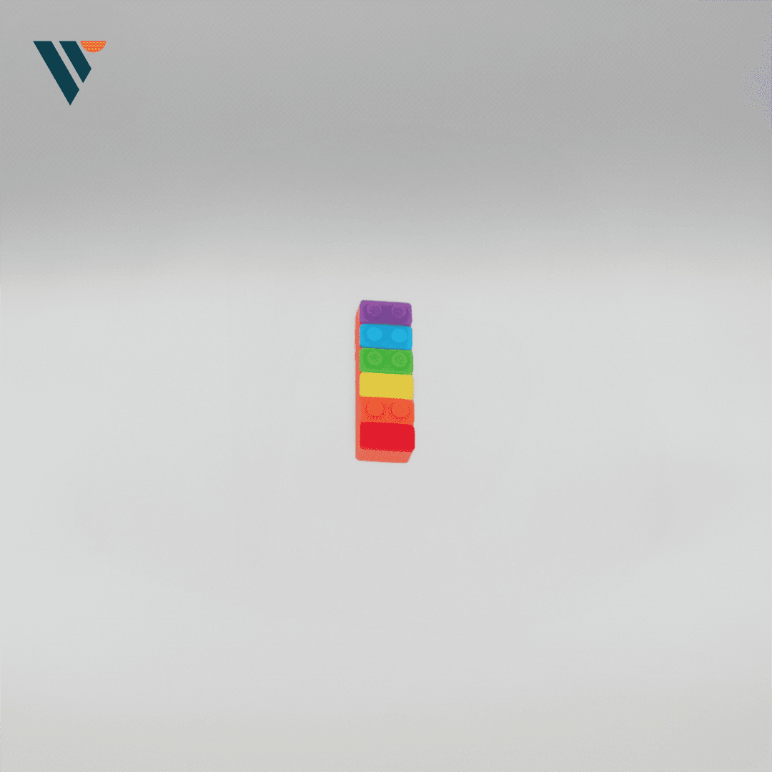 Prism Brick Pencil Chew Toppers - Thumbnail 4