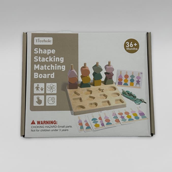 Shape Stacking Matching Board - Thumbnail 2