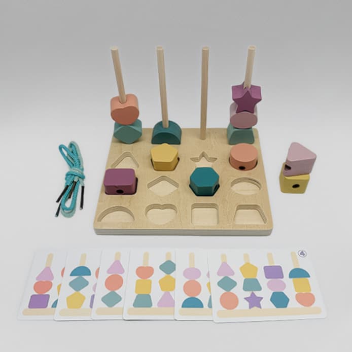 Shape Stacking Matching Board - Image 1