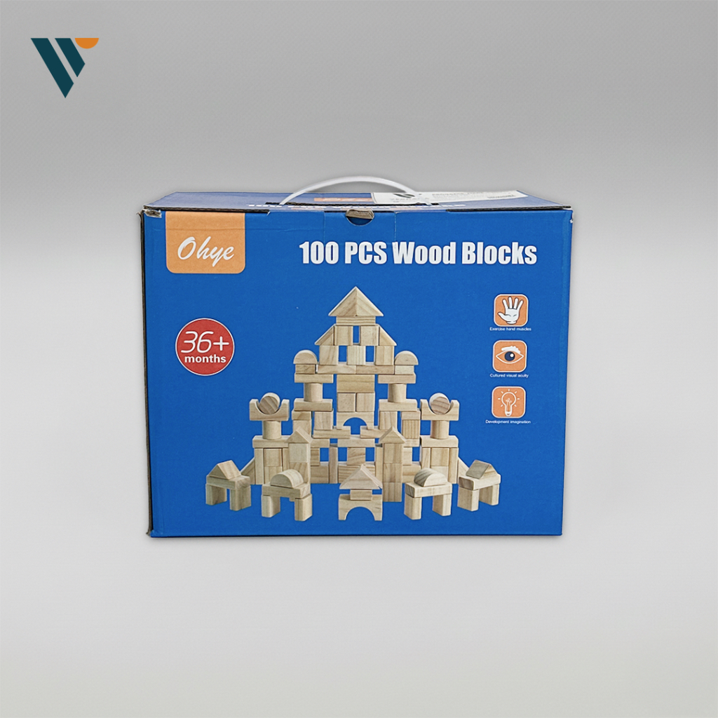 Build & Balance Wooden Blocks