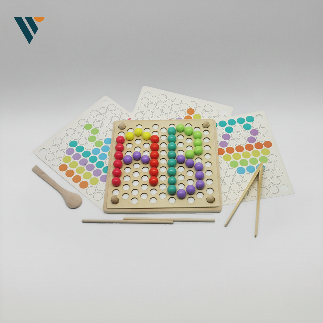 Poppy the Precision Ball Clip | Montessori Toy | Occupational Therapy | Sorting, Matching & Grip