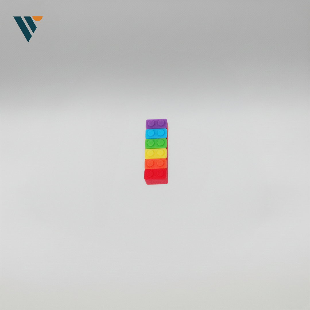 Prism Brick Pencil Chew Toppers - Thumbnail 5