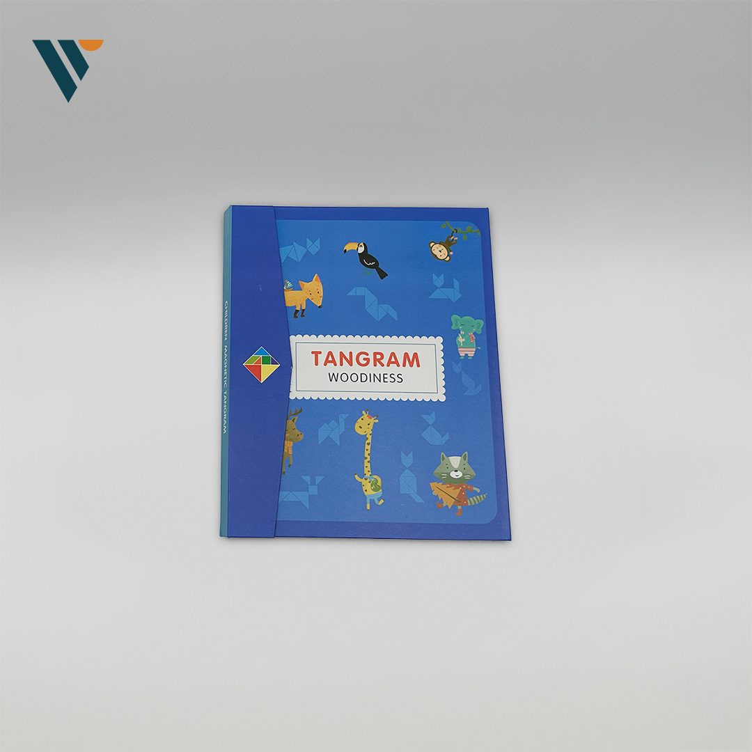 Tangram Puzzle - Blue