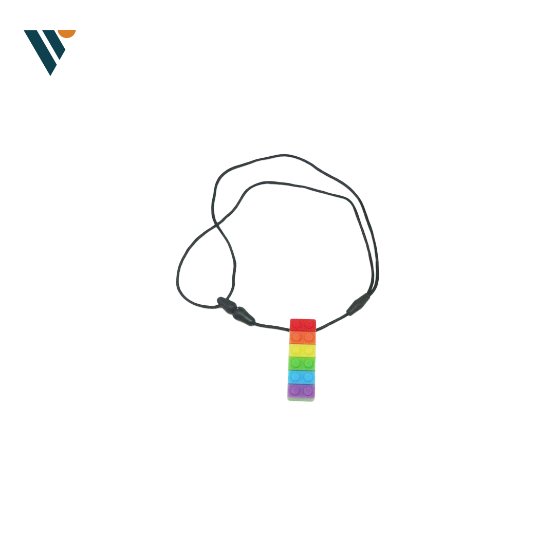 Prism Brick Chew Pendant