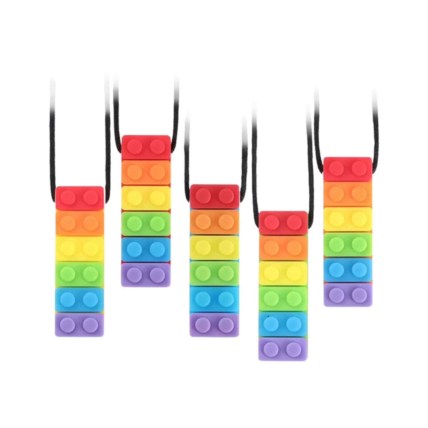 Prism Brick Chew Pendant