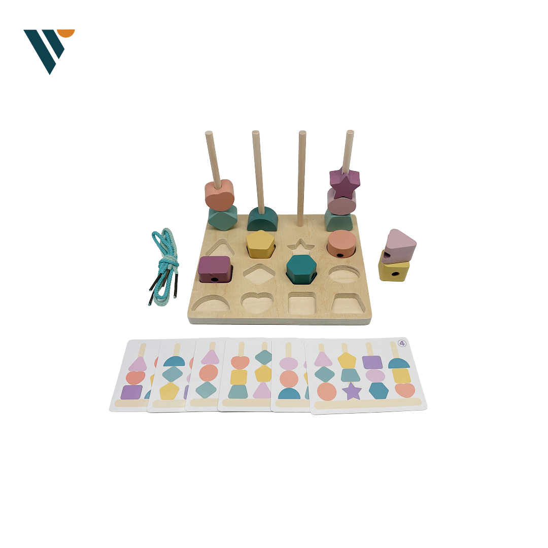 Shape Stacking Matching Board