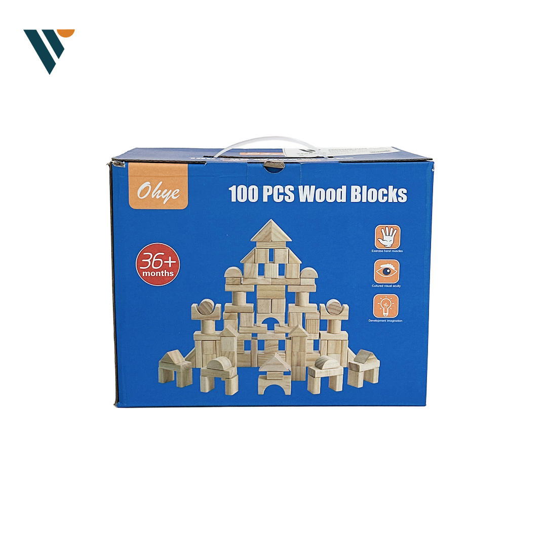 Build & Balance Wooden Blocks
