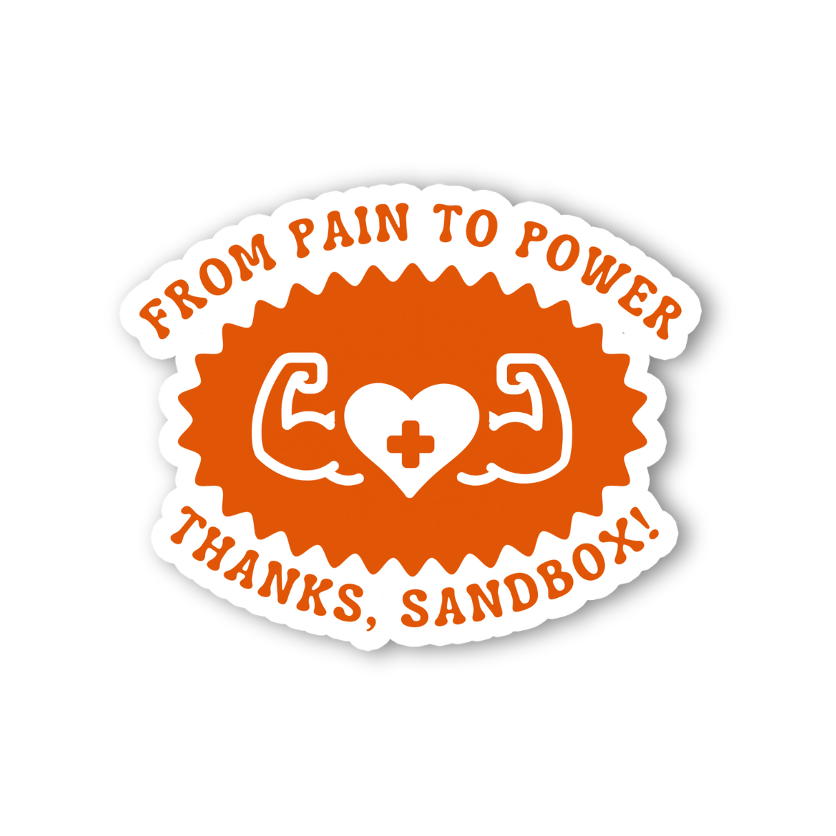 From Pain to Power Sticker