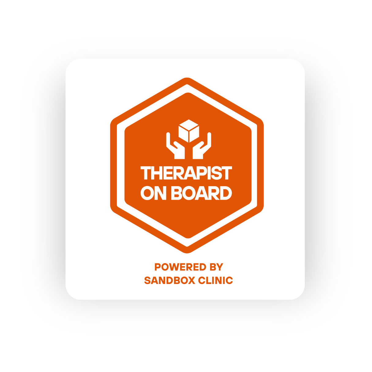 Therapist on Board Sticker